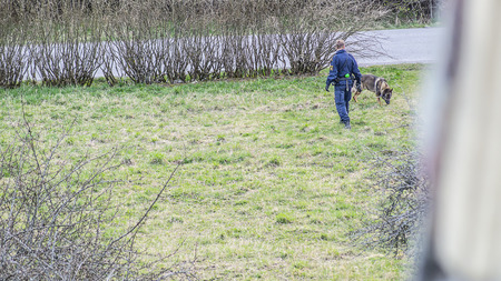 Cadaver Dog Training